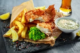 Fish and chips.