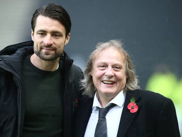 Russell Martin said he and Pete Winkelman have cleared the air since his abrupt departure to Swansea City in 2021