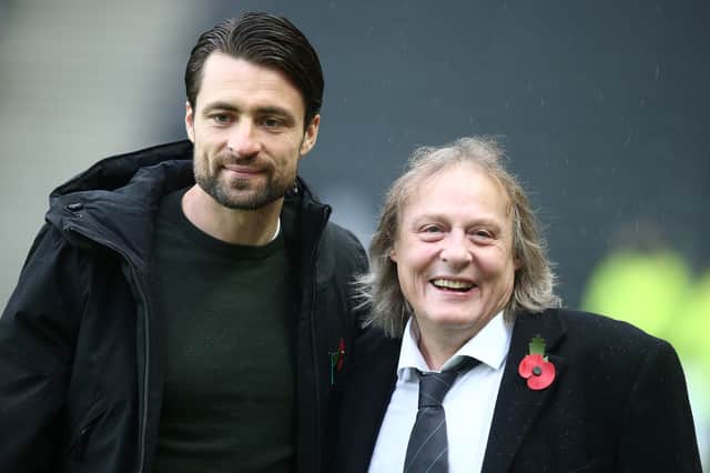 Russell Martin said he and Pete Winkelman have cleared the air since his abrupt departure to Swansea City in 2021