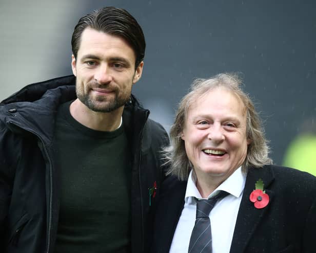 Russell Martin said he and Pete Winkelman have cleared the air since his abrupt departure to Swansea City in 2021