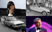 Celebrities have recalled the first cars they owned, including a Mini Metro and a Ford Cortina