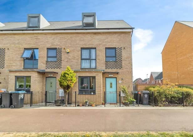 This Brooklands end-of-terrace is in a brilliant location