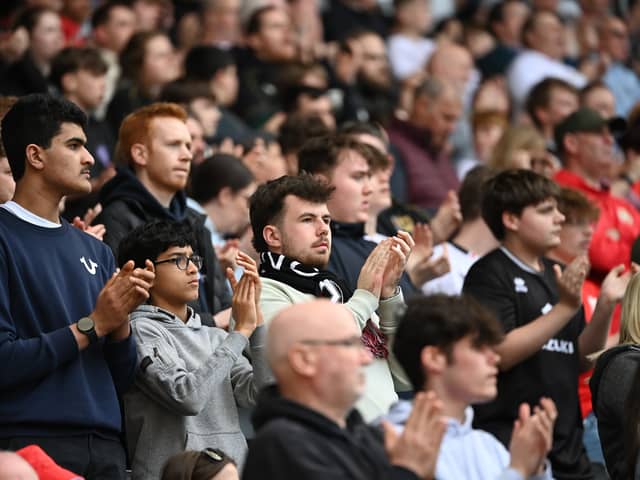 MK Dons supporters