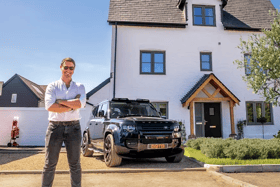 The Hampshire home is a new-build, in a stunning new development