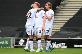 Dean Lewington was given a send-off in style at Stadium MK