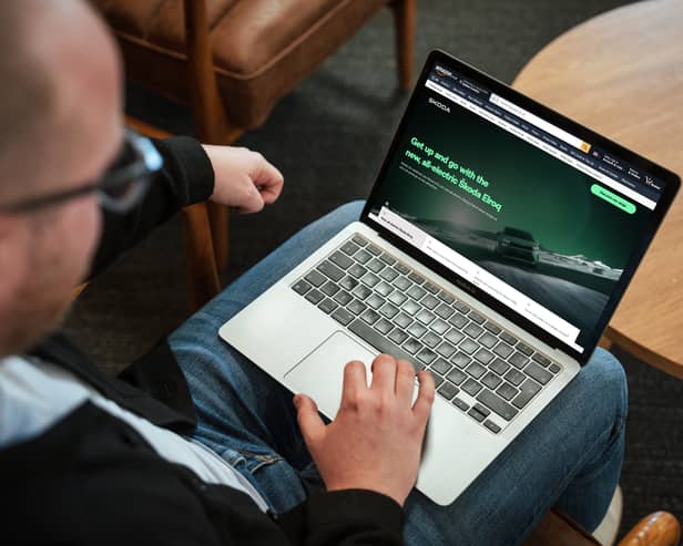Choose a car, and book a test drive - all from the Amazon website