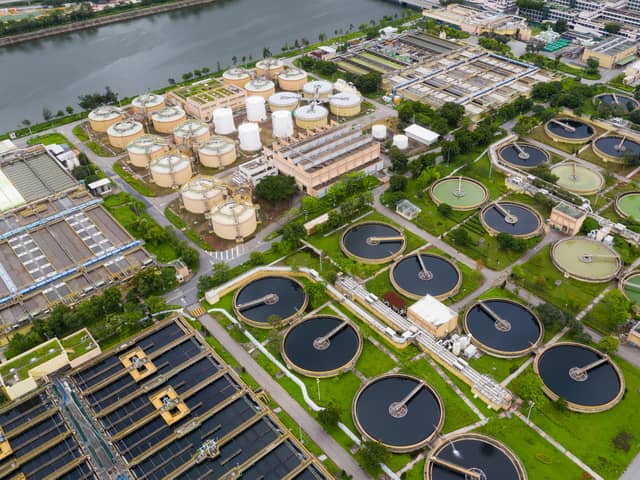 The average person in the UK produces 150 litres of waste water a day