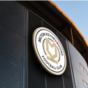 New MK Dons badge at Stadium MK