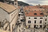 A view over Dubrovnik's Old Town from the walls