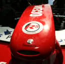 The diamond on the front of the Jaguar in 2004