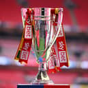 The Sky Bet Championship Play-Off Final trophy