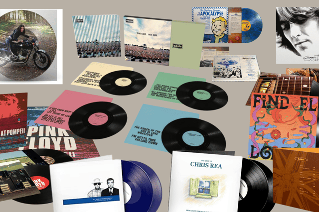 The top ten most wished-for vinyl albums in the UK have been revealed by Amazon