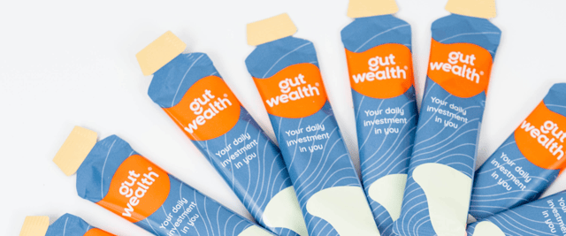 Gut Wealth sachets – the citrus-flavoured postbiotic supplement gaining popularity with IBS sufferers