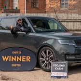 Karwan says the prize will change his life