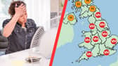 Where temperatures will reach 28°C this week as ‘very high’ pollen expected.