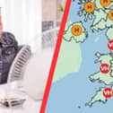 Where temperatures will reach 28°C this week as ‘very high’ pollen expected.