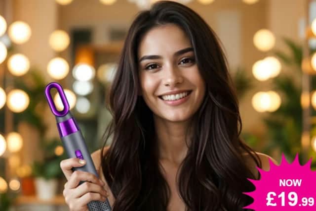 Get this Dyson-Inspired 5-in-1 Hair Styler for just £19.99 thats a huge 67% off