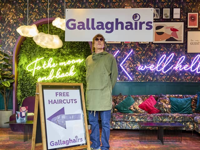 Gallaghairs' opens in the Manchester Picadilly Premier Inn to give guests a free Oasis style haircut