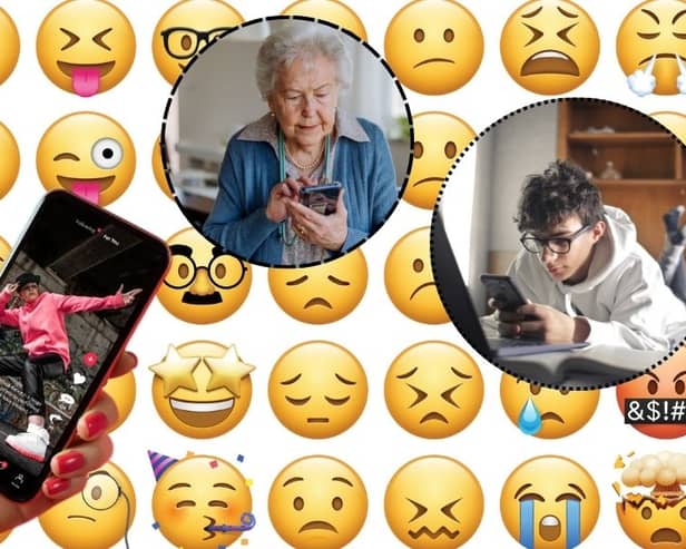 Younger users have created their own emoji-based slang, language experts say