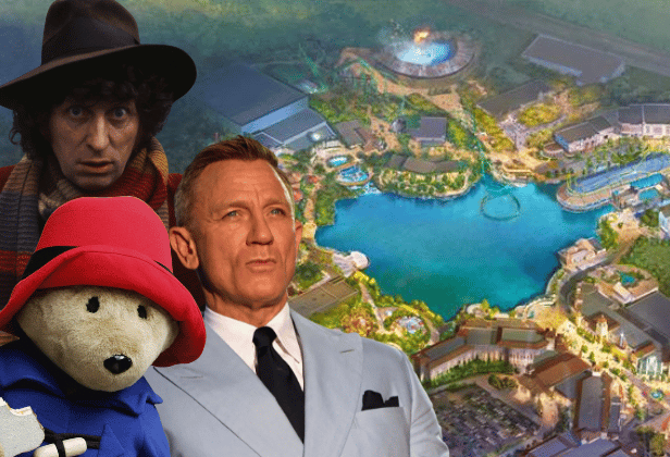 Could these distinctively British franchises be incorporated into dedicated zones or areas at Universal Studios Bedford when it opens?