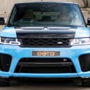 The Range Rover SVR has a thunderous V8 soundtrack - and it looks amazing in Baby Blue