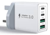 The charger has 40 watts of output across its four sockets