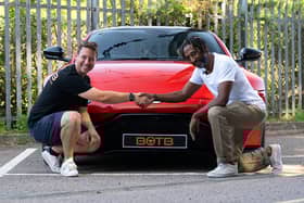 Eugene Dunkley could not believe his luck after winning the life-changing prize
