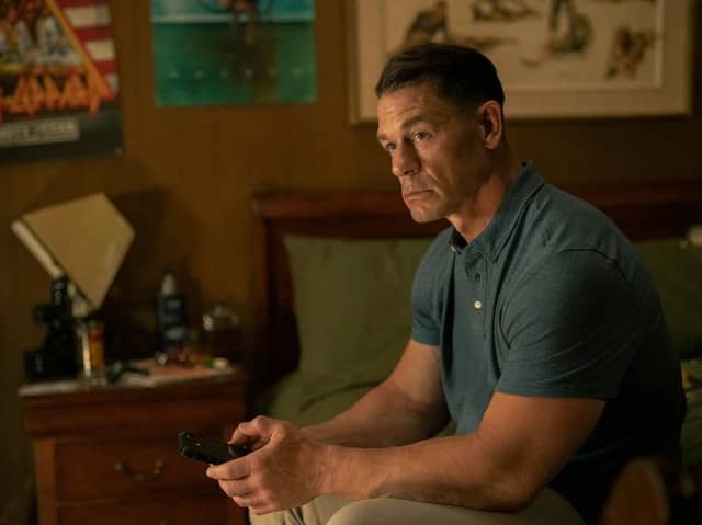 John Cena as Peacemaker in the HBO Max show
