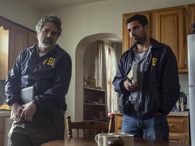 Mark Ruffalo (L) in HBO's Task