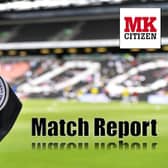 MK Dons match report