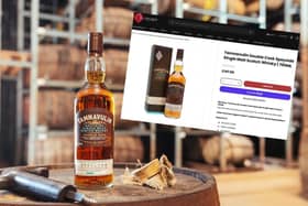 This whisky is currently on sale at £147 on the Cask Cartel website - but you can get it for just over £20 if you're quick