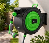 The Mixwise retractable hose reel is currently discounted with an extra voucher on Amazon.