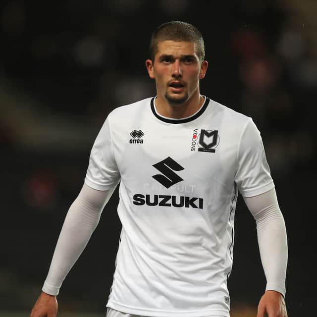 Max Watters scored seven goals in 14 appearances for Dons in 2021