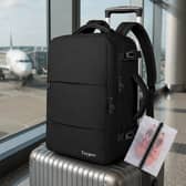 The Taygeer backpack is designed to fit Ryanair's free underseat cabin bag allowance while offering multiple storage compartments.