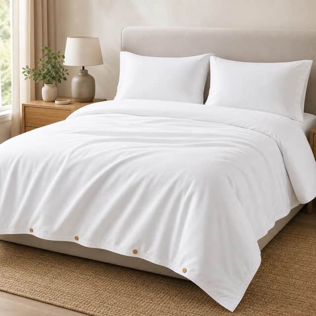 Luff Sleep’s SilverLining bamboo bedding had a silky-soft feel and luxurious finish.