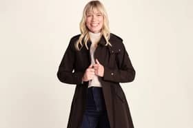 TOG24 Alva Womens Waterproof Trench Coat - Chocolate Brown