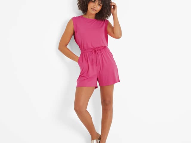 TOG24’s Jacinda Womens Supersoft Jersey Playsuit has been reduced from £50 to just £8 in the clearance sale
