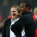 Pete Winkelman with Paul Ince