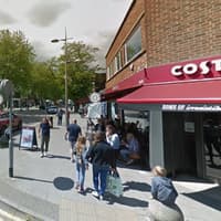 Knife-wielding gang rob man of two Rolex watches during broad daylight outside Costa in Milton Keynes