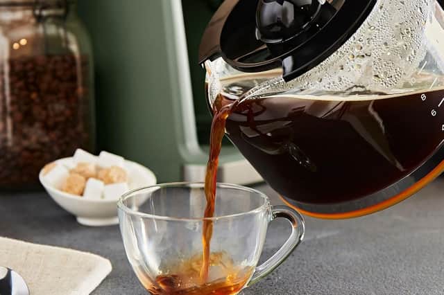 The 1.5-litre jug might suggest it'll fill 12 cups - but they'd be pretty small cups