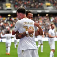 Seeing strike partner Collins in the goals acted as inspiration for Nombe