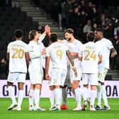 MK Dons celebrate against Bromley