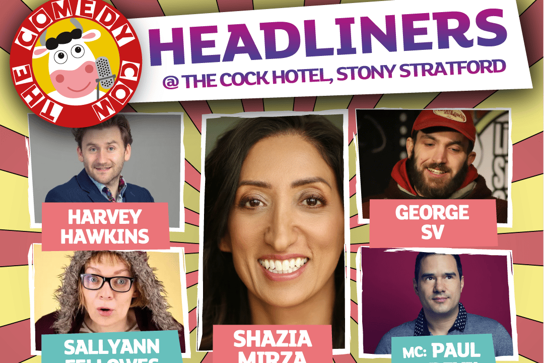 Award-Winning Comedian Shazia Mirza Headlines Comedy Night at The Cock ...