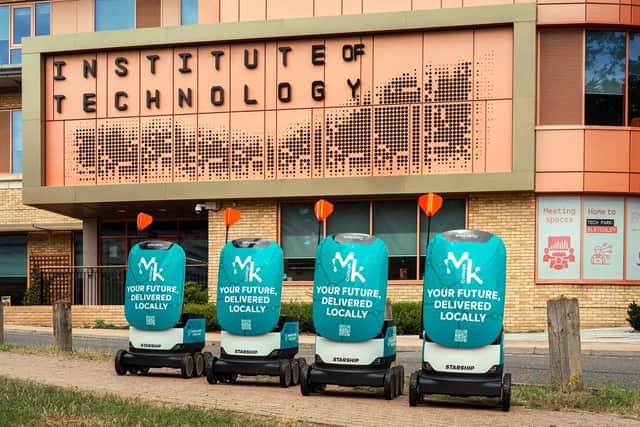 MK College robots ready to deliver your future