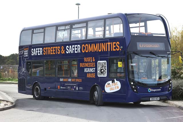 BAA-branded bus in service