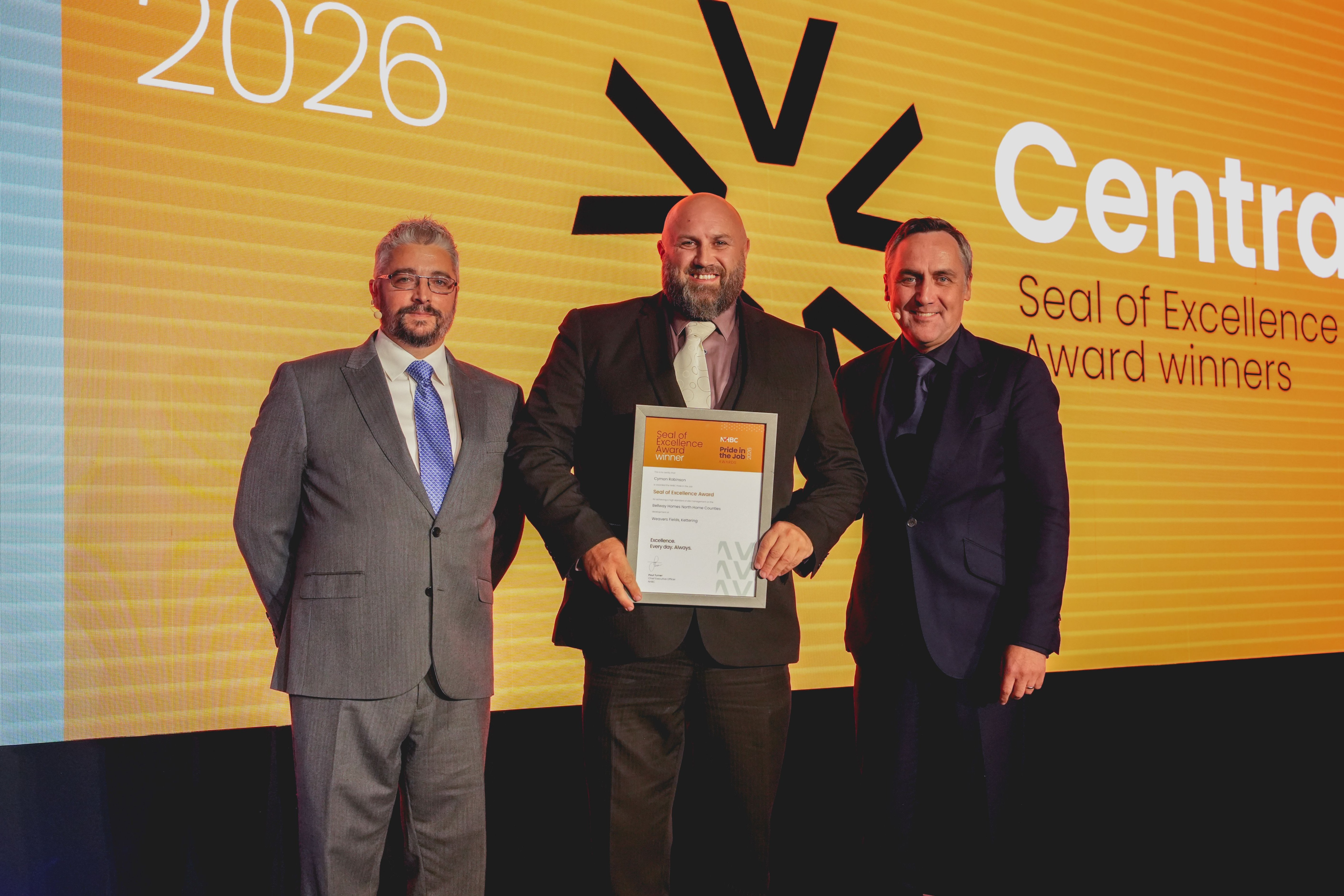 More awards success for ‘excellent’ Bellway site management trio