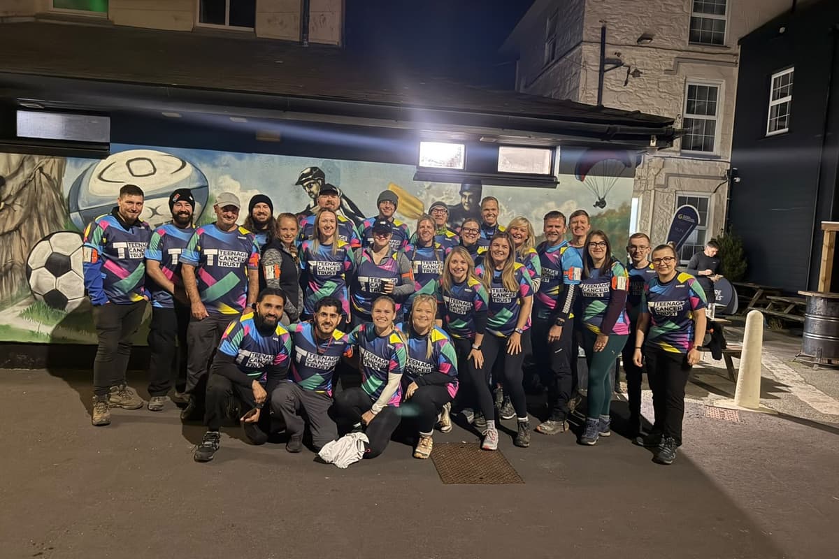 Domino’s team raises over £20,000 for Teenage Cancer Trust in Snowdon at ...