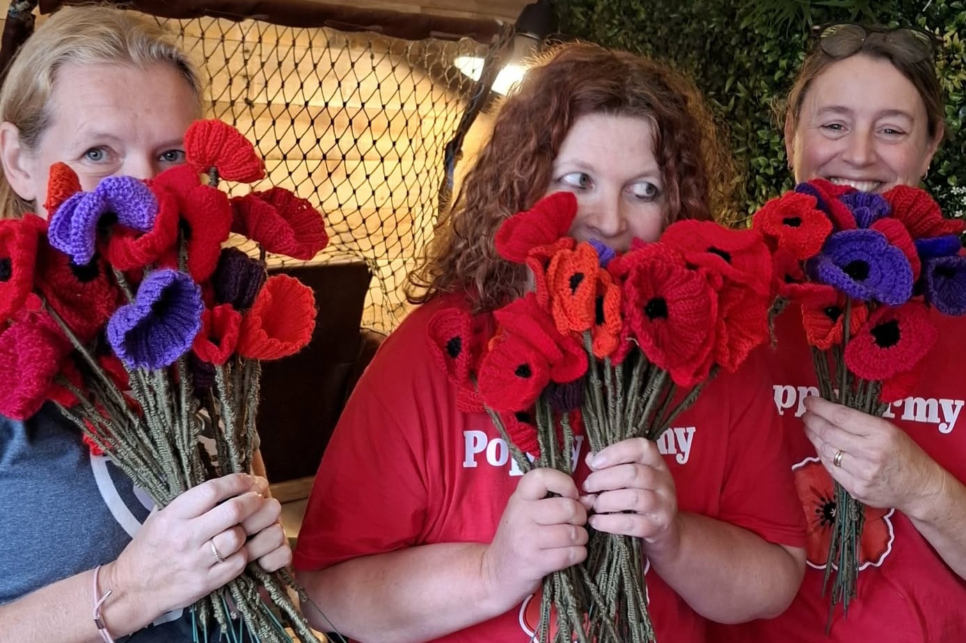 Poppy Army’s Remembrance tribute is in full bloom across Milton Keynes ...