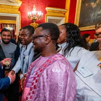 Milton Keynes councillor meets the King after Commonwealth honour