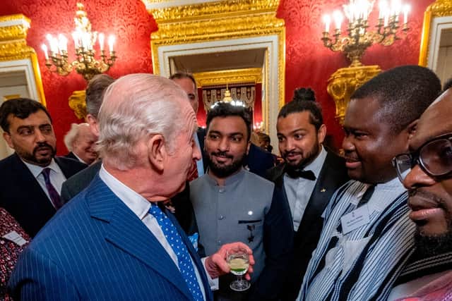 Their Majesties The King and Queen, accompanied by The Duchess of Gloucester, host a
reception to celebrate the Commonwealth Diaspora, QECT 100 Young Leaders 2026, ahead of the Commonwealth Heads of
Government Meeting in Antigua and Barbuda.